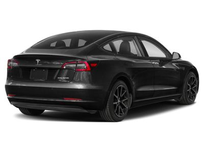 2022 Tesla Model 3 — interior view