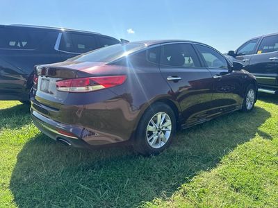 2016 Kia Optima — rear three-quarter view