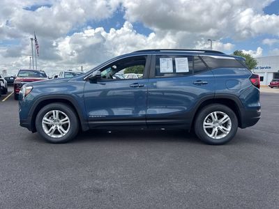 2024 GMC Terrain — rear three-quarter view