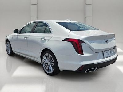 2025 Cadillac CT4 — rear three-quarter view