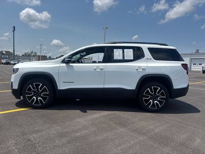 2021 GMC Acadia — rear three-quarter view