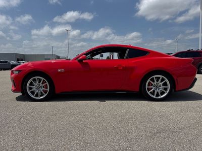 2024 Ford Mustang — rear three-quarter view