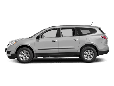 2017 Chevrolet Traverse — rear three-quarter view