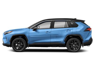 2025 Toyota RAV4 — rear three-quarter view