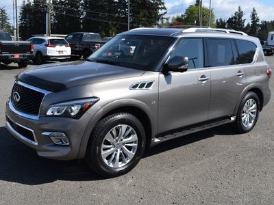 2017 INFINITI QX80 — side profile view