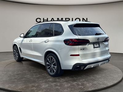 2025 BMW X5 — rear three-quarter view