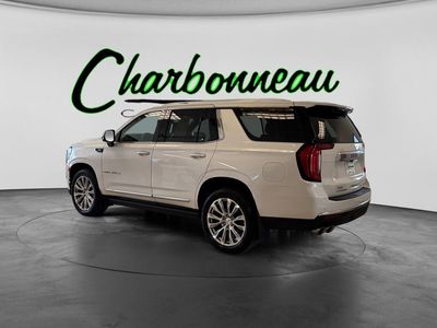 2022 GMC Yukon — rear three-quarter view