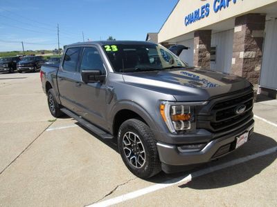 2023 Ford F-150 — rear three-quarter view