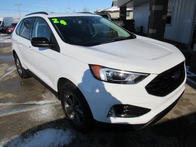 2024 Ford Edge — rear three-quarter view
