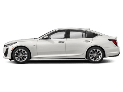 2021 Cadillac CT5 — rear three-quarter view