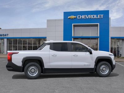 2026 Chevrolet Silverado EV — rear three-quarter view