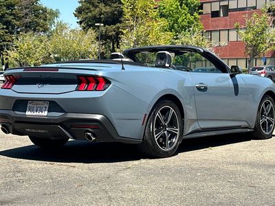2024 Ford Mustang — rear three-quarter view