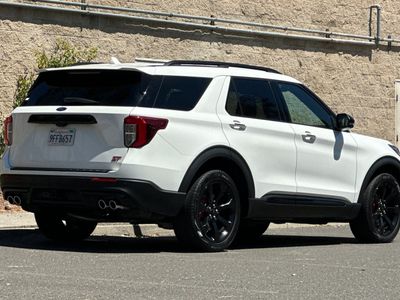 2023 Ford Explorer — rear three-quarter view