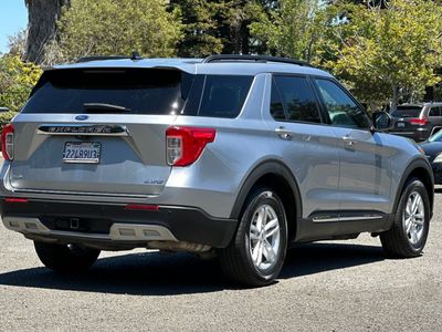 2023 Ford Explorer — rear three-quarter view
