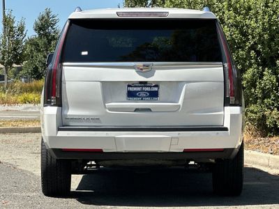 2018 Cadillac Escalade — interior view