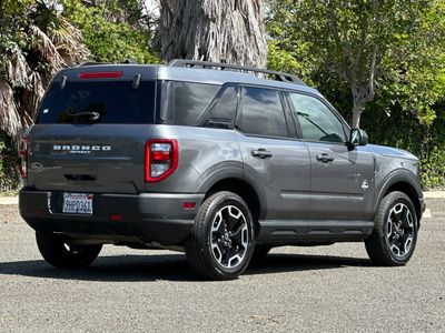 2023 Ford Bronco Sport — rear three-quarter view