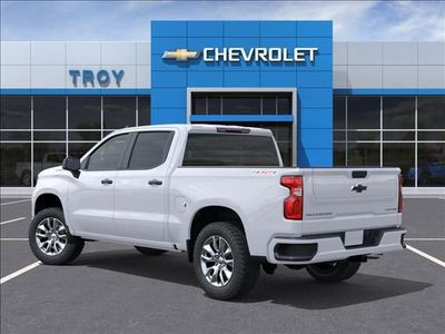 2026 Chevrolet Silverado 1500 — rear three-quarter view