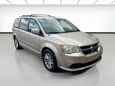 2013 Dodge Grand Caravan — rear three-quarter view