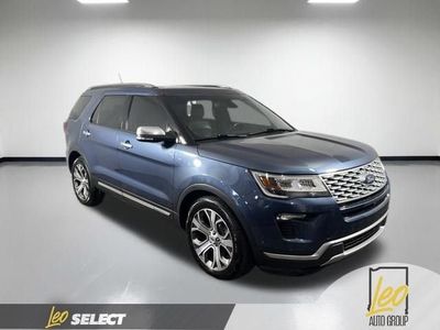 2018 Ford Explorer — interior view