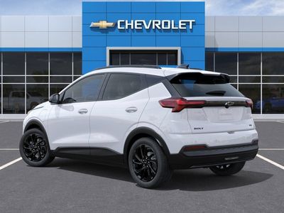 2027 Chevrolet Bolt — rear three-quarter view