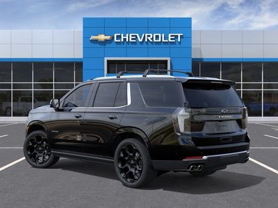 2026 Chevrolet Tahoe — rear three-quarter view