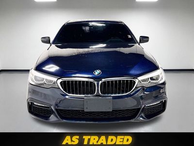 2018 BMW 540i — side profile view