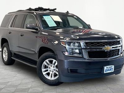 2018 Chevrolet Tahoe — rear three-quarter view