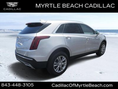 2020 Cadillac XT5 — rear three-quarter view
