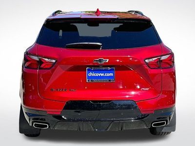2021 Chevrolet Blazer — rear three-quarter view