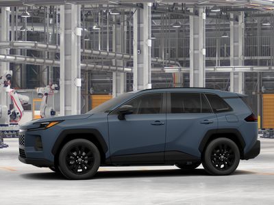 2026 Toyota RAV4 — rear three-quarter view