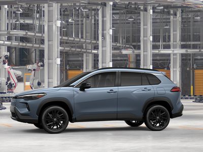 2026 Toyota Corolla Cross Hybrid — rear three-quarter view