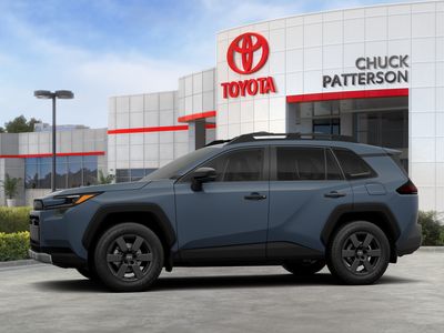 2026 Toyota RAV4 — rear three-quarter view