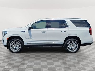2023 GMC Yukon — rear three-quarter view