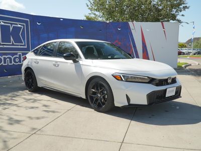 2026 Honda Civic — rear three-quarter view