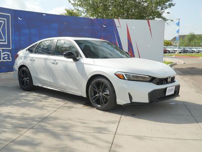 2026 Honda Civic — rear three-quarter view