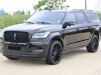 2023 Lincoln Navigator L — rear three-quarter view