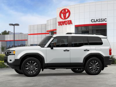 2026 Toyota Land Cruiser — rear three-quarter view