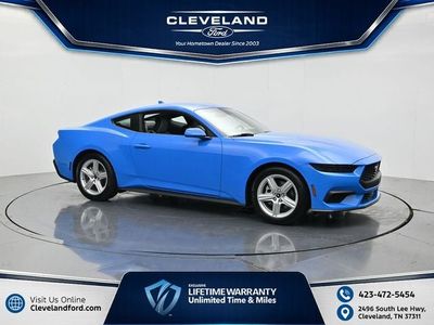 2026 Ford Mustang — rear three-quarter view