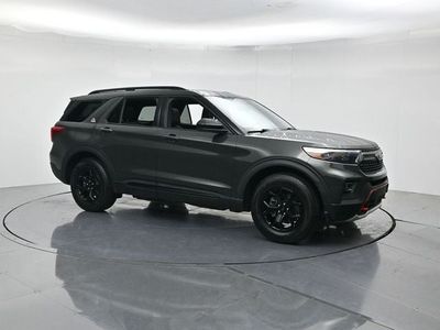 2023 Ford Explorer — rear three-quarter view