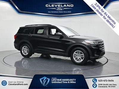 2026 Ford Explorer — rear three-quarter view