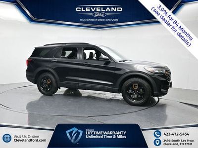 2026 Ford Explorer — rear three-quarter view