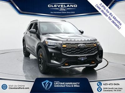 2026 Ford Explorer — interior view