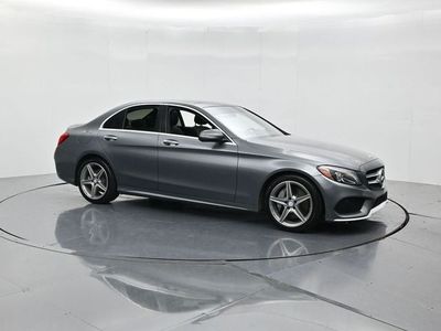 2017 Mercedes-Benz C-Class — rear three-quarter view