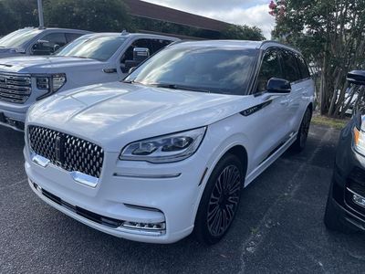 2023 Lincoln Aviator — rear three-quarter view