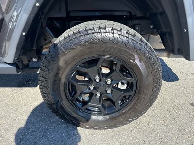 2022 Jeep Gladiator — rear three-quarter view