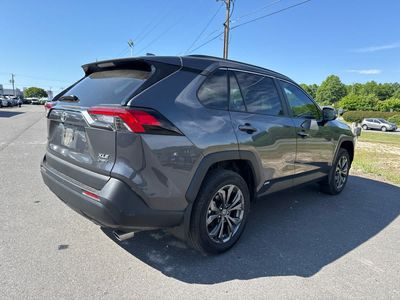 2025 Toyota RAV4 — rear three-quarter view