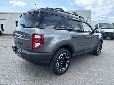 2021 Ford Bronco Sport — rear three-quarter view