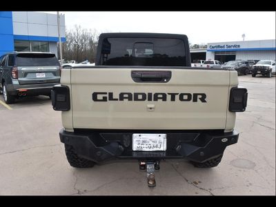 2021 Jeep Gladiator — rear three-quarter view