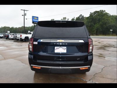 2022 Chevrolet Tahoe — rear three-quarter view