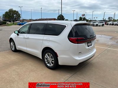 2027 Chrysler Pacifica — rear three-quarter view